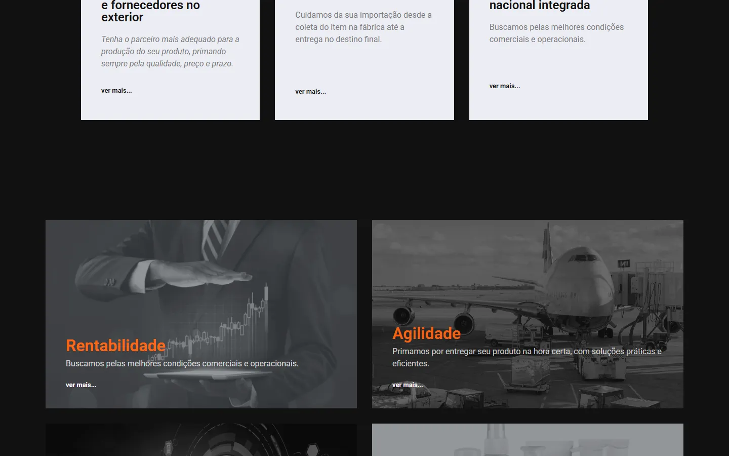 Tela 3 do projeto HL Global Commerce