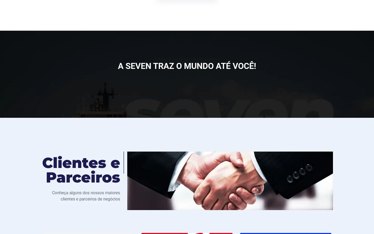Tela 3 do projeto Seven Global